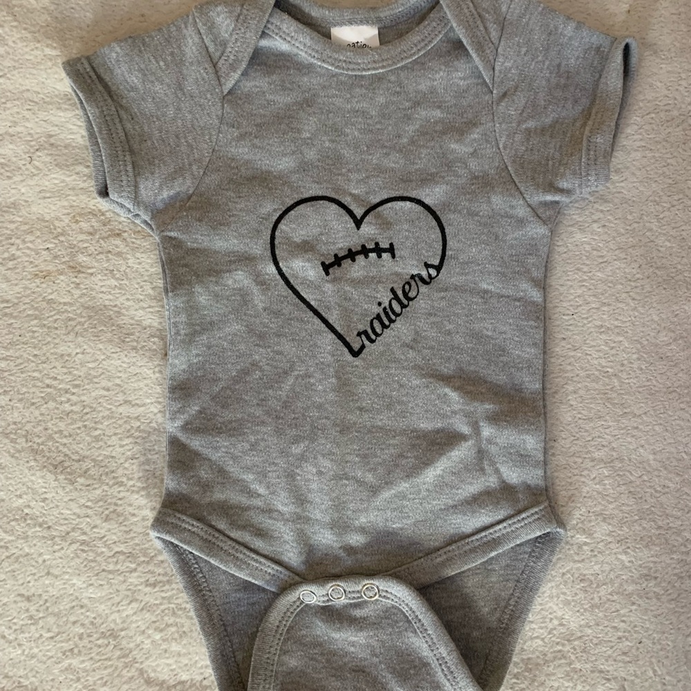 raiders onesie